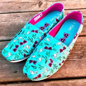 TOMS Flamingo Party Cloudbound Alpargata